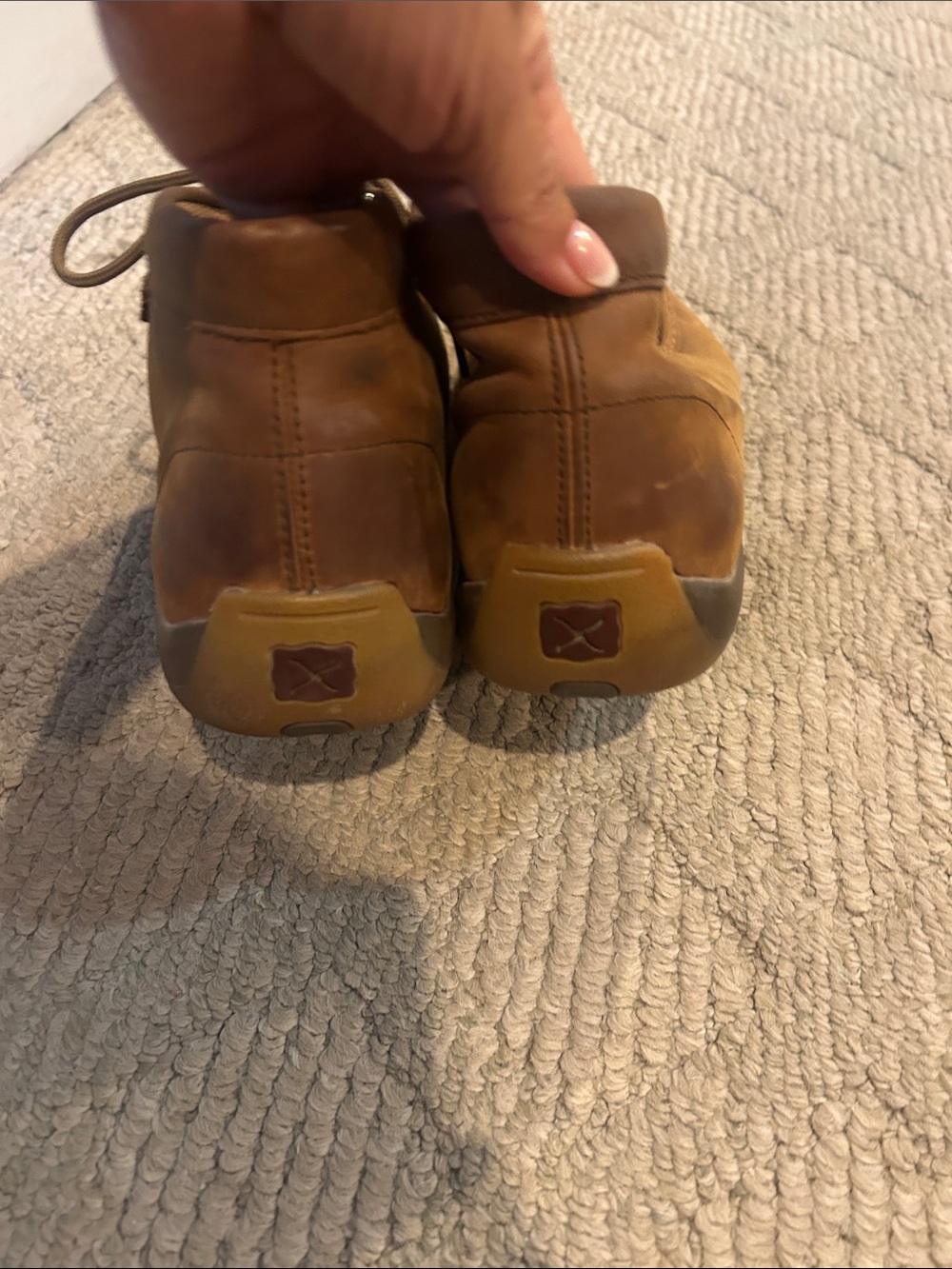 Twisted X Men's Driving Moccasin in Brown and Black - Picture 12 of 16